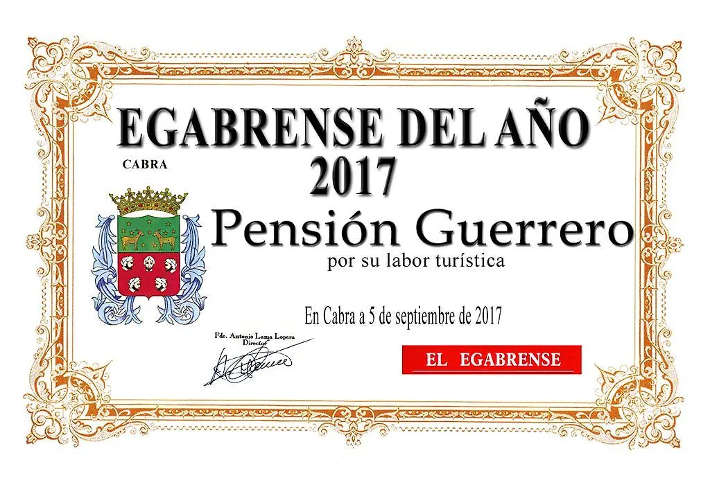 Pension Guerrero Cabra Spain